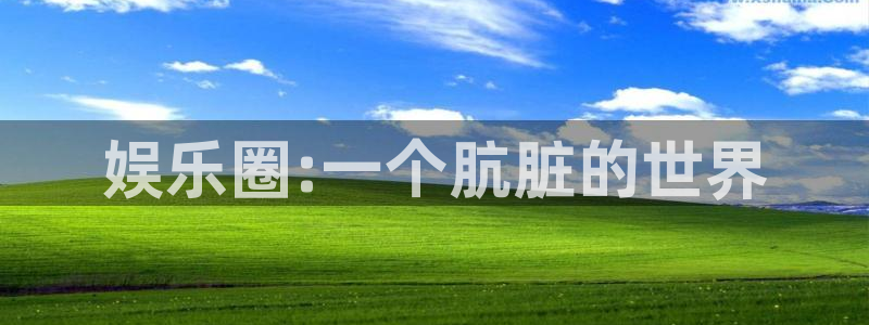 众腾娱乐：娱乐圈:一个肮脏的世界